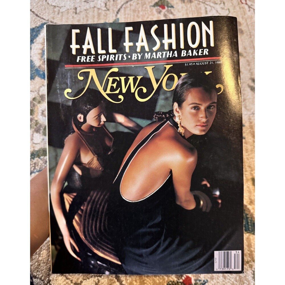 New York Full Magazine August 21 1989 fall fashion Free Spirits by Martha Becker